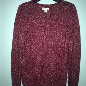 Burgundy Sweater